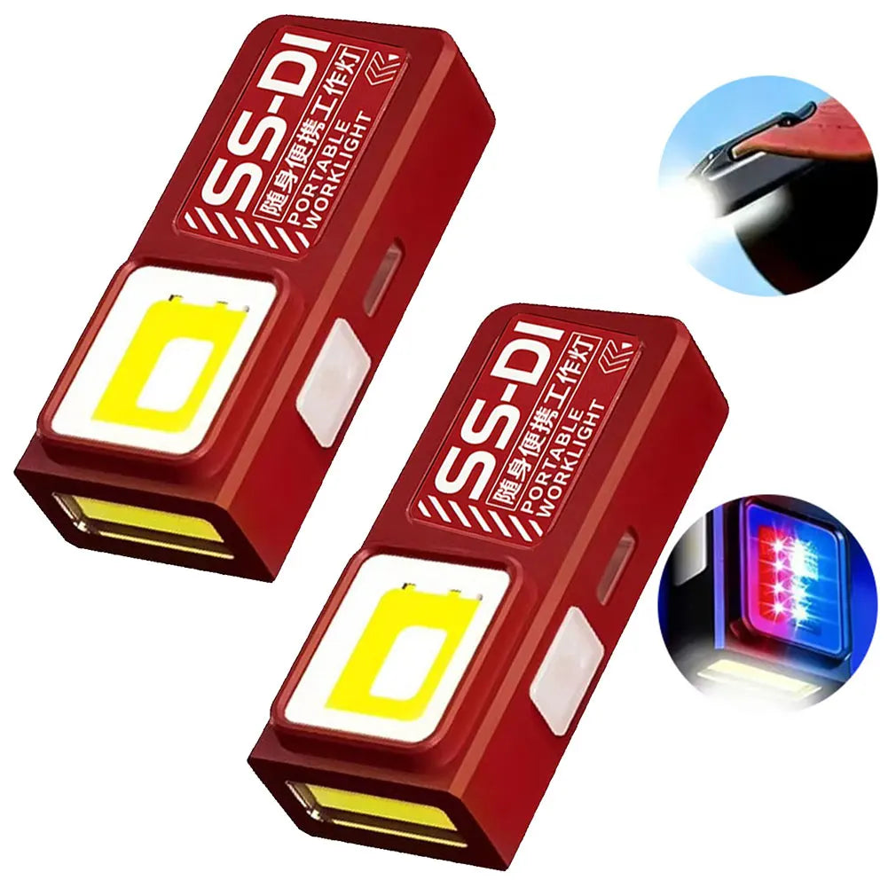 Mini Rechargeable Clip Light with Magnet