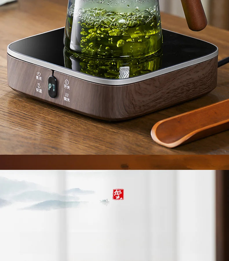 Tea Ceremony Culture Large Capacity Dividing Teacup Removable Glass Inner Tank Home Tea Water Separation Filter Teacup 