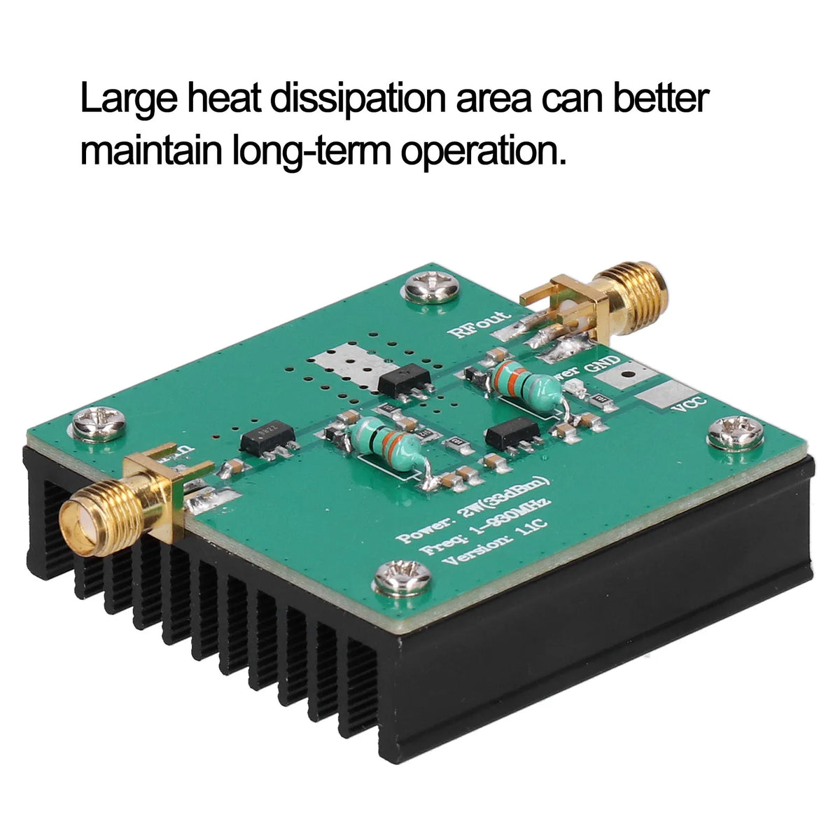 12V RF Amplifier Module - 1-930MHz