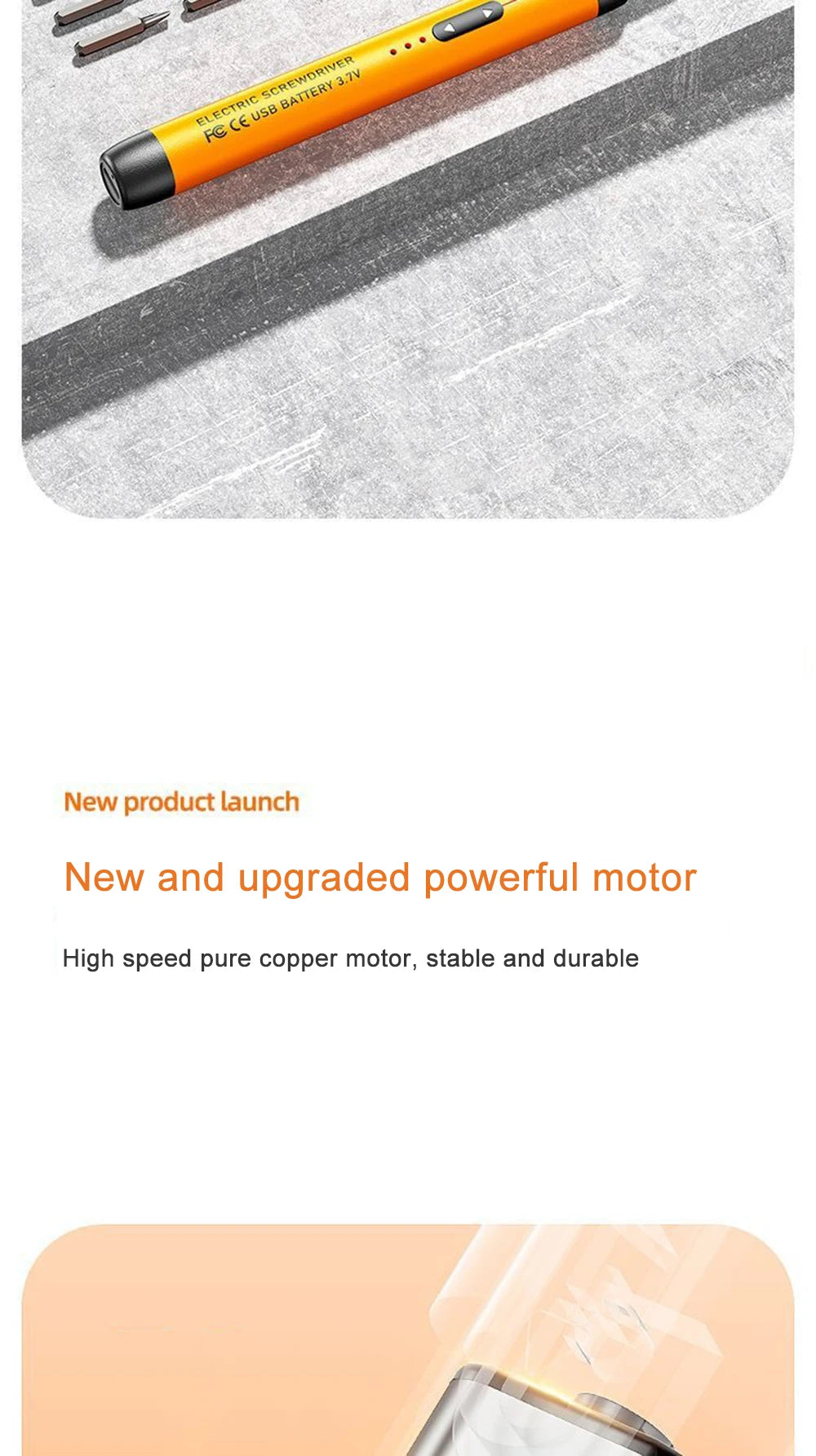 Rechargeable Precision Electric Screwdriver Set