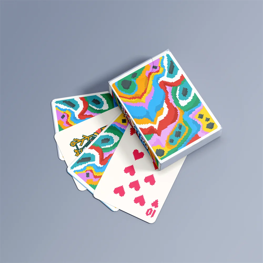 Classic Poker Card Set - Essential Party Game for Gatherings, Tabletop Games & Festive Fun, Durable & Portable Playing Cards 
