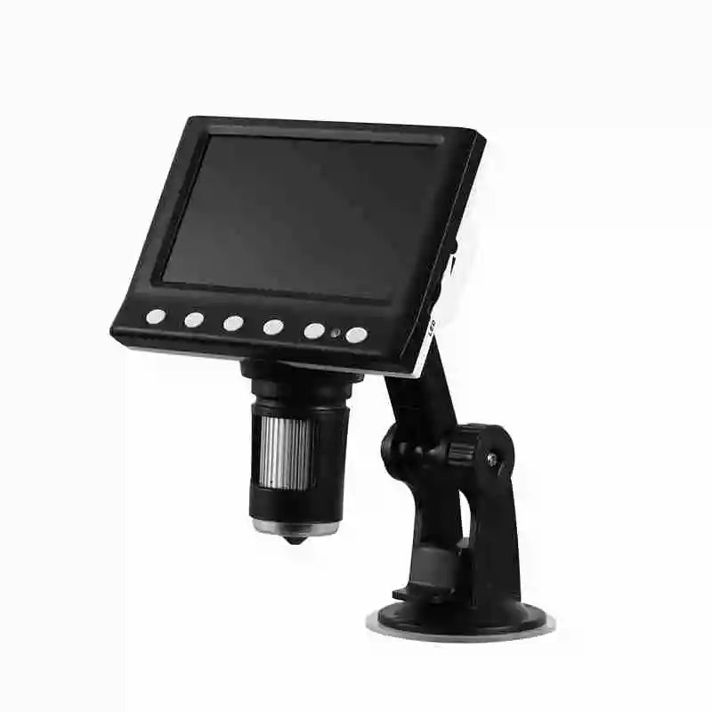 RIEVBCAU DM7 4.3'' Digital Microscope 1000X Coin Microscope 1080P Video Microscope for Adult Soldering With 8 LEDs Dropshipping 