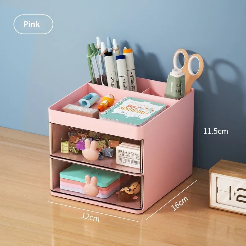 Plastic Desk Pen and Pencil Organizer Stand, WJSN01
