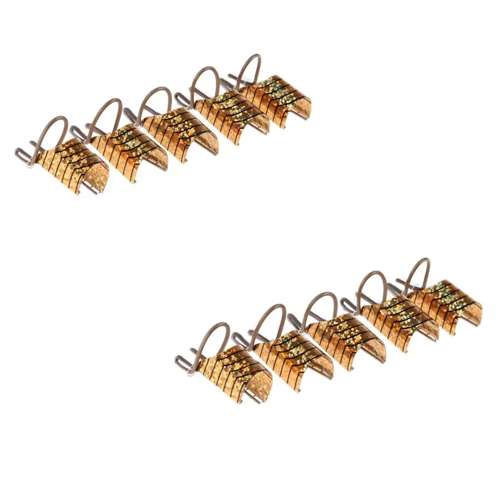 10Pcs Reusable Aluminum Nail Extension Pallets Tips Forms Nail Art Extension Sticker Builder Form Guide Stencil Manicure Tools 