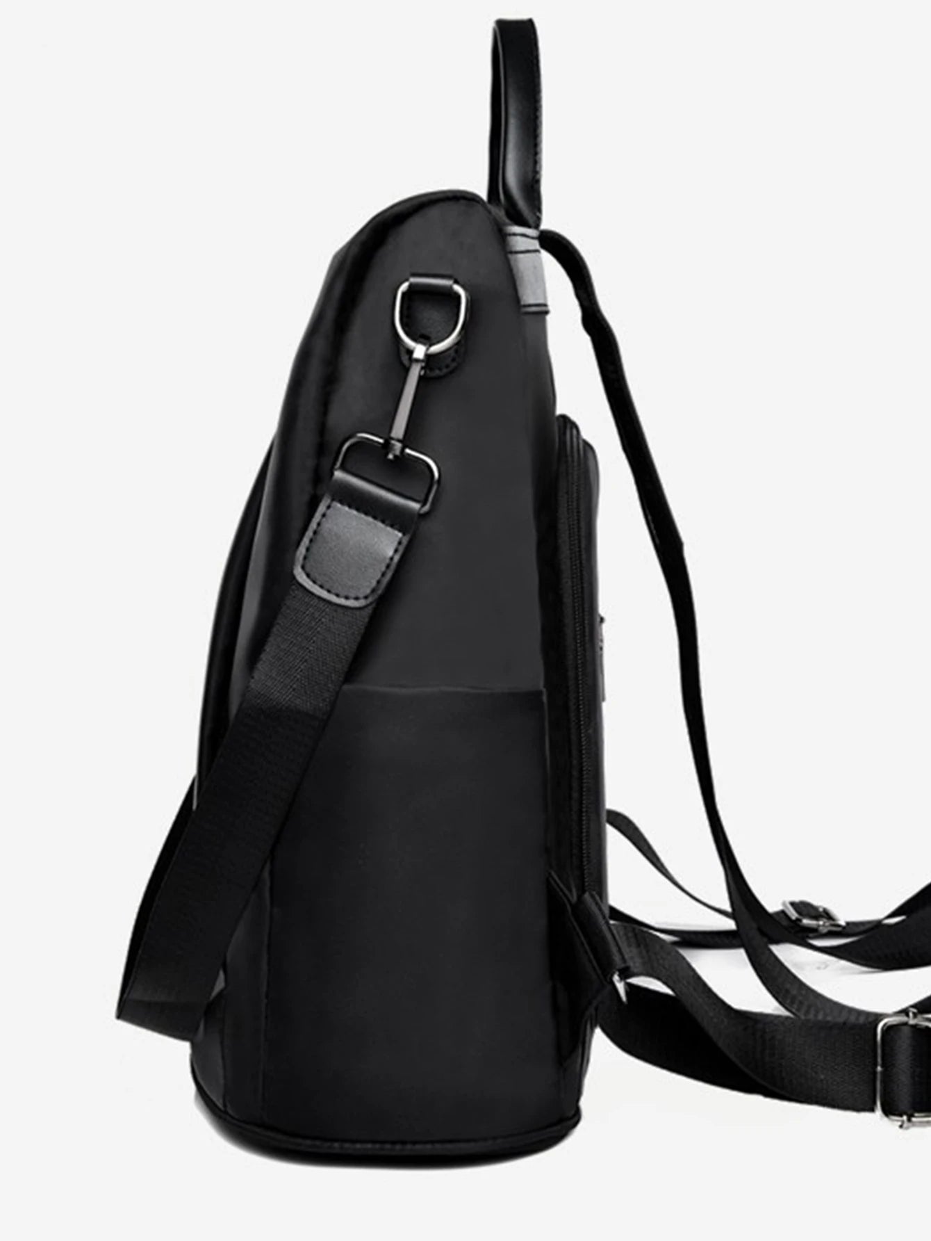 Neutral Style Backpack for Men and Women, with Three Carrying Straps, Suitable for Travel and Tourism Made of Nylon Material. 