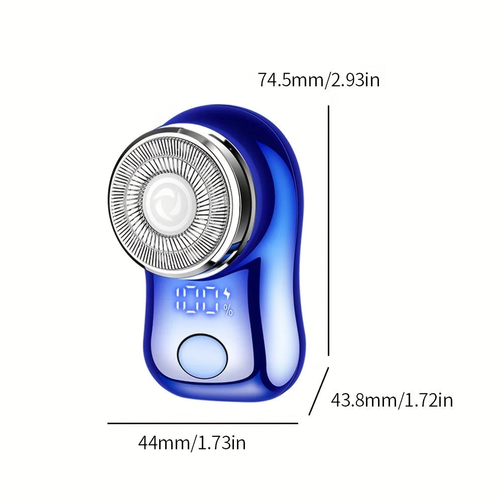 Men's Capsule Electric Shaver, Mini Shaving Portable Electric Shaver, Pocket Type Portable Outdoor Smart Shaver 