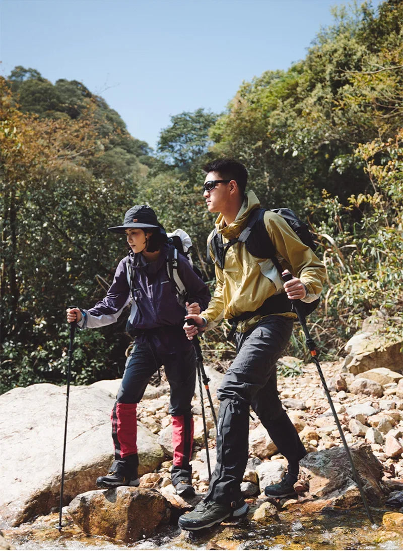 Carbon Fiber Trekking Poles Adjustable 103–135cm Ultralight Hiking Sticks