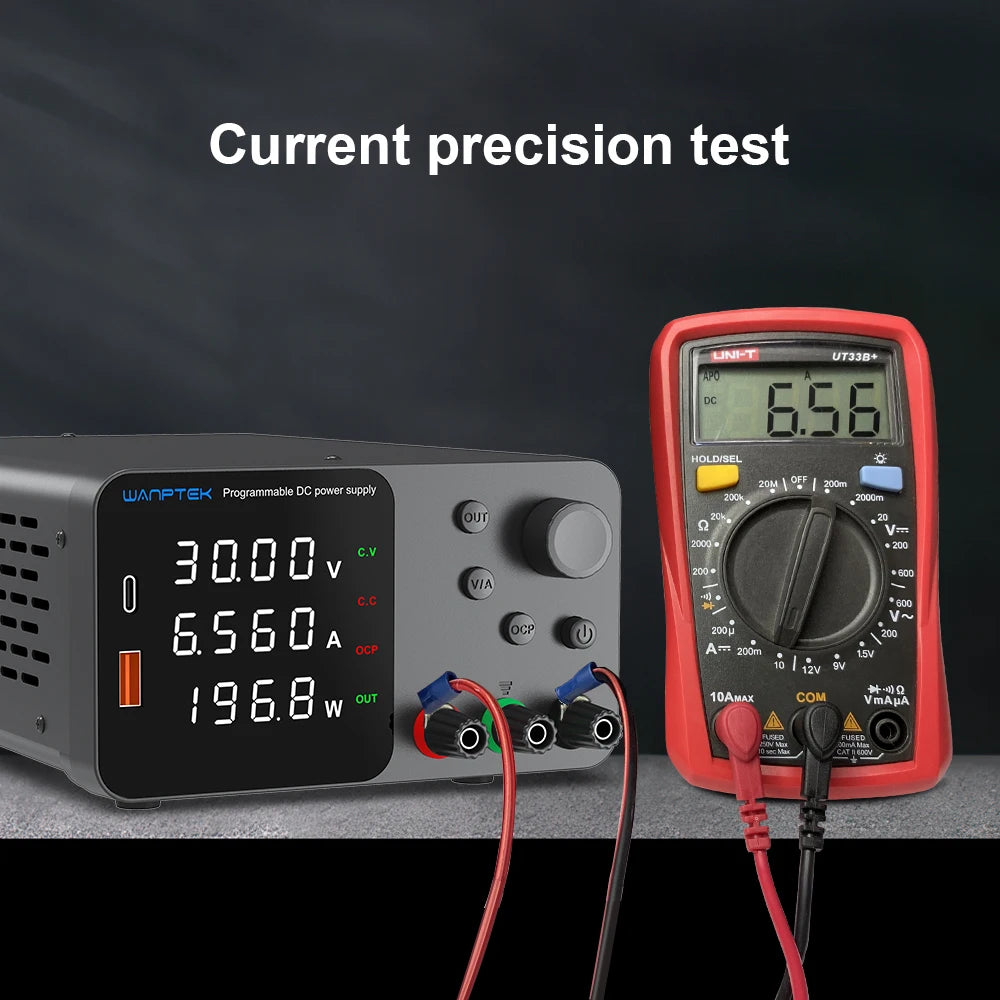 Lab Bench Power Supply Adjustable DC Unit