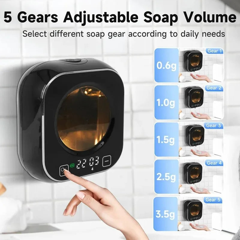 320ml Rechargeable Touch-Free Foam Soap Dispenser