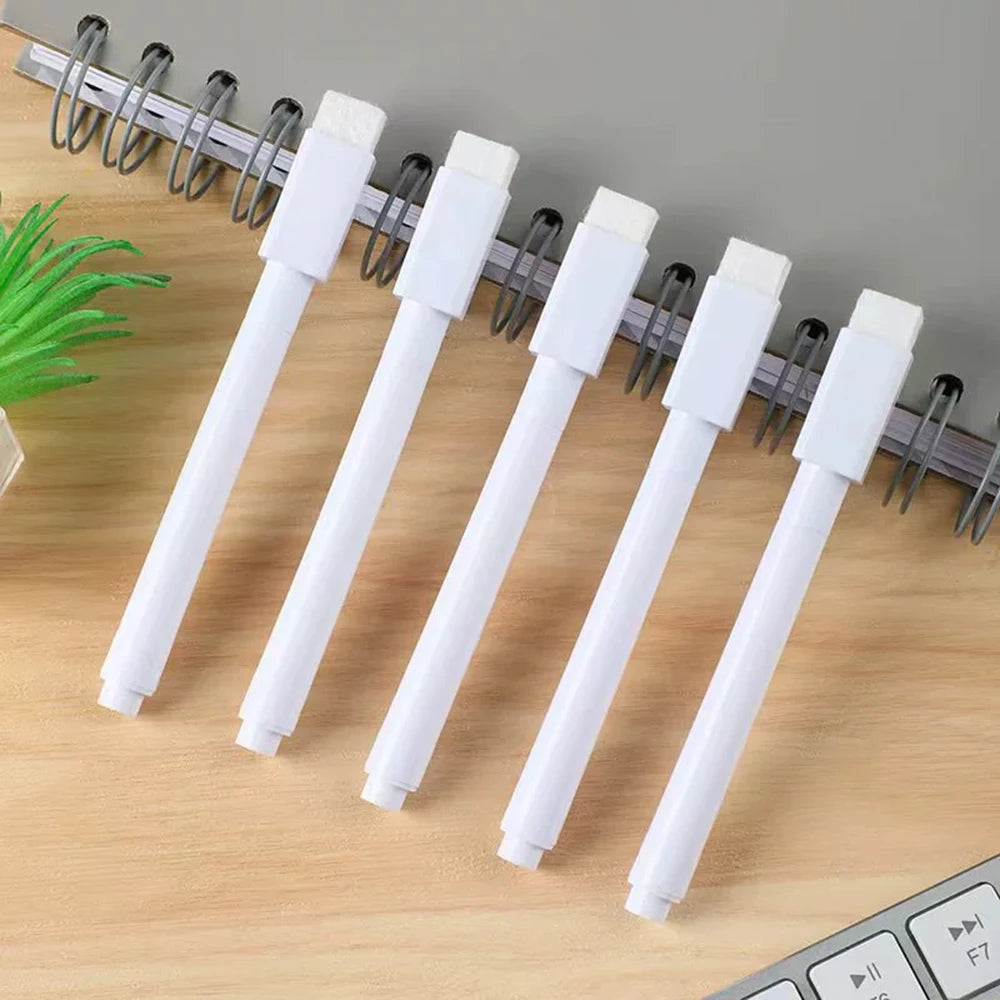 Dry-Erase Markers with Eraser Caps, 8 or 10 Pack