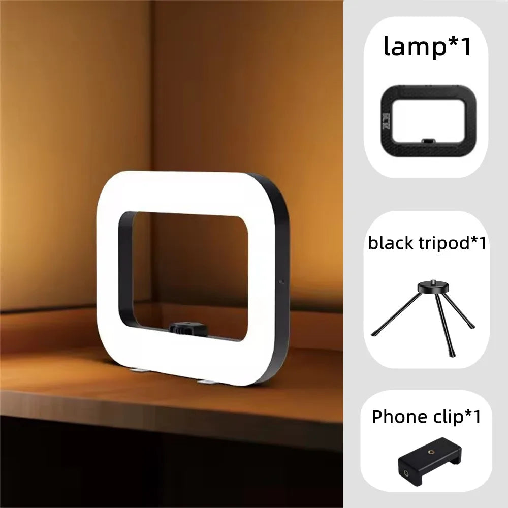 Rechargeable Video Fill Light - Tripod Options