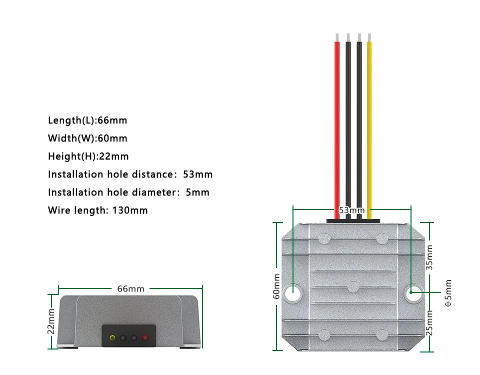 DC Step-Down Converter - 12 V Output Options