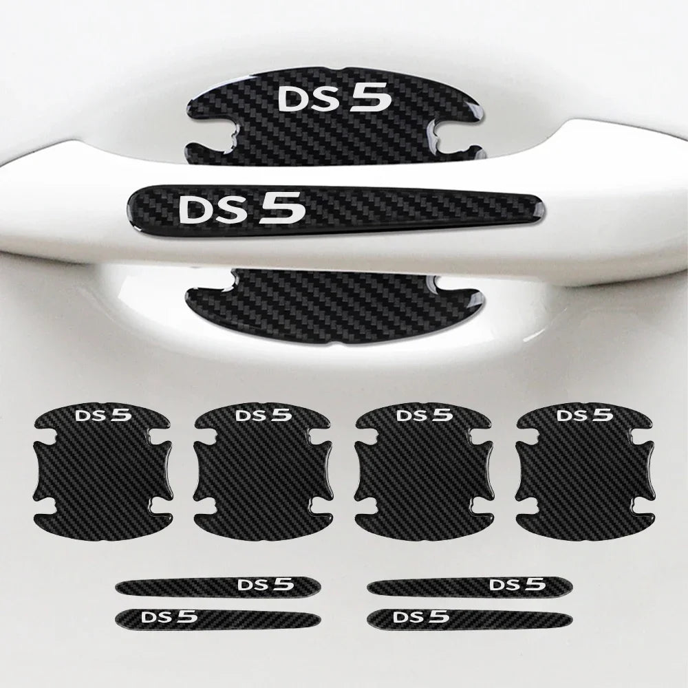 Protectores para el borde de las puertas del coche, para modelos DS y Citroën, juego de 4 piezas