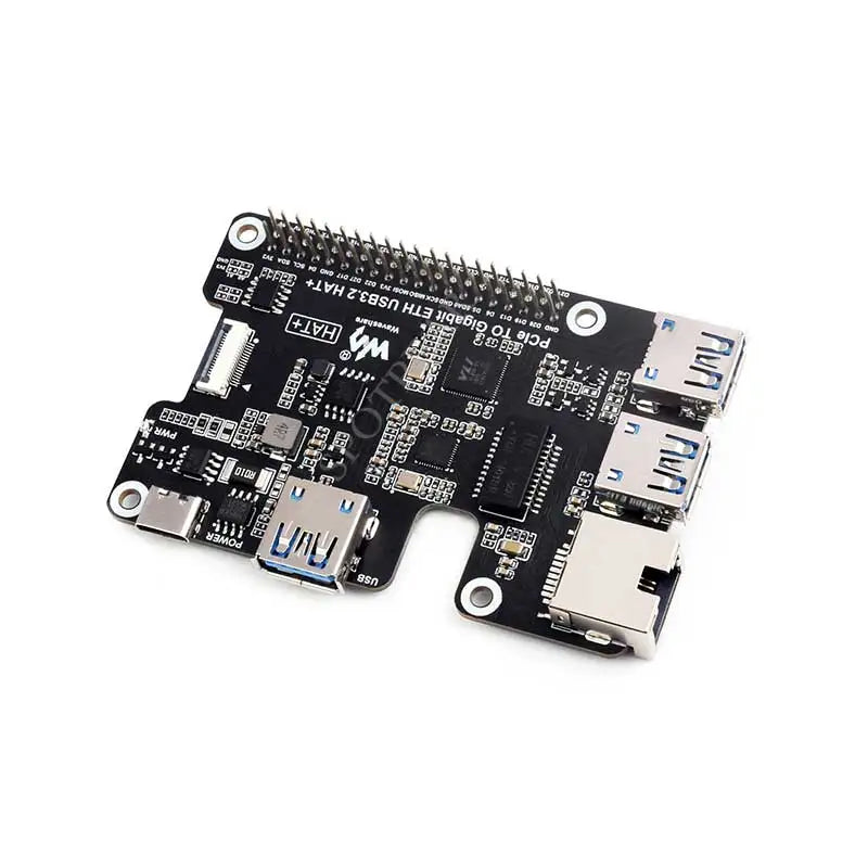 HAT de Raspberry Pi 5 con Ethernet y USB 3.2