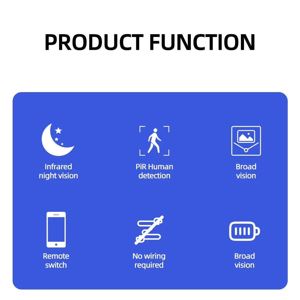5MP HD 4G Or WiFi Mini Camera Indoor Night Vision Surveillance Security Monitoring 3000mAh Battery Low Power Home Cam