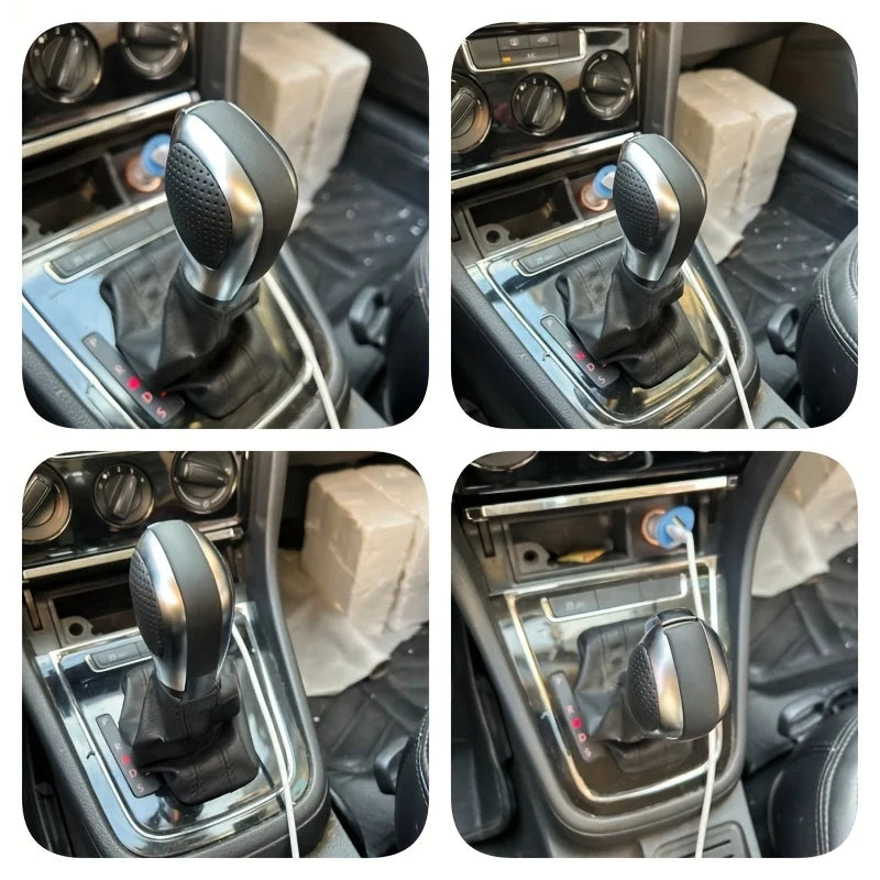 Shift Knob Gear Side Cover Emblem for VW Golf 6 7 R GTI Passat B7 B8 CC R20 Jetta MK6 GLI