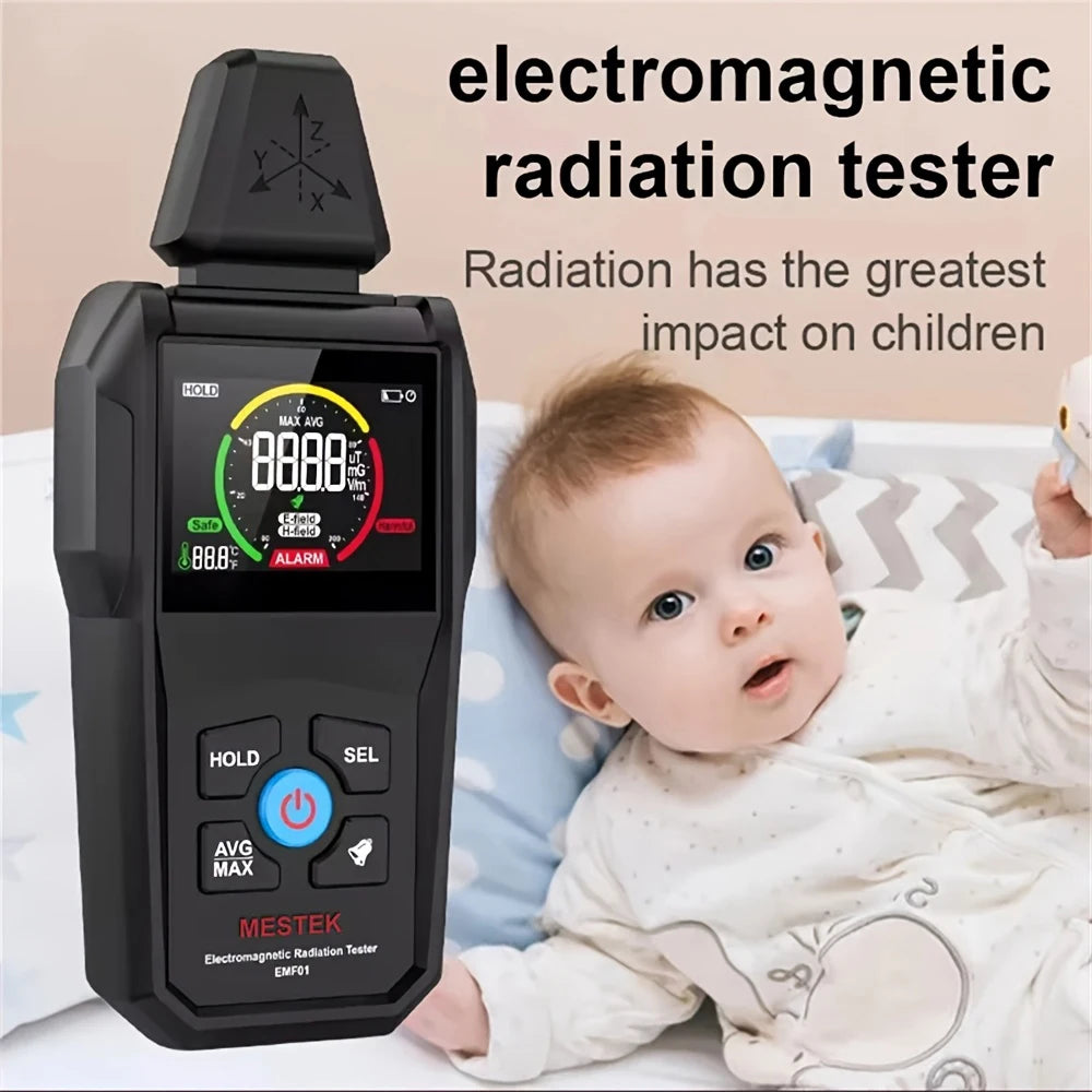 Medidor de campo electromagnético EMF01