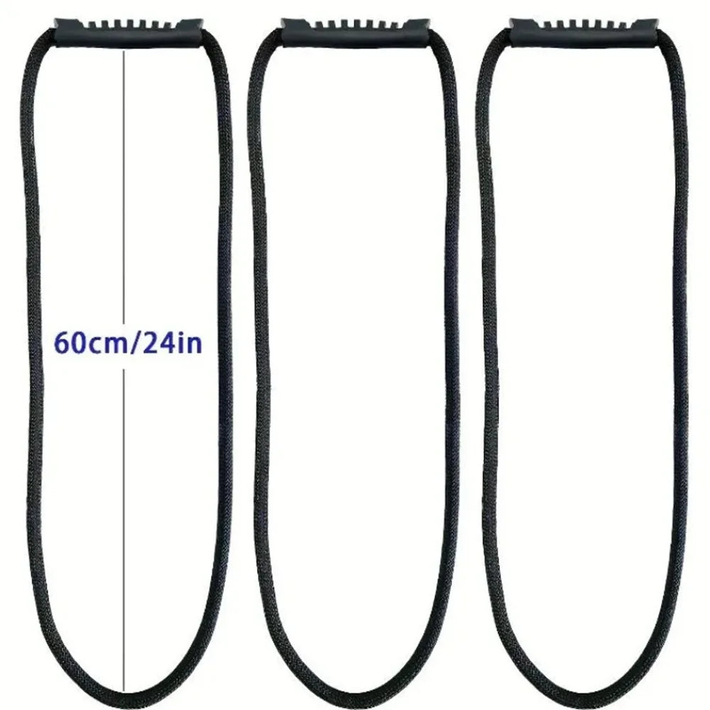 1 pezzo cinghia versatile con manico, organizzatore ideale per tubi, cavi, accessorio multiuso per casa, garage, barca, camper