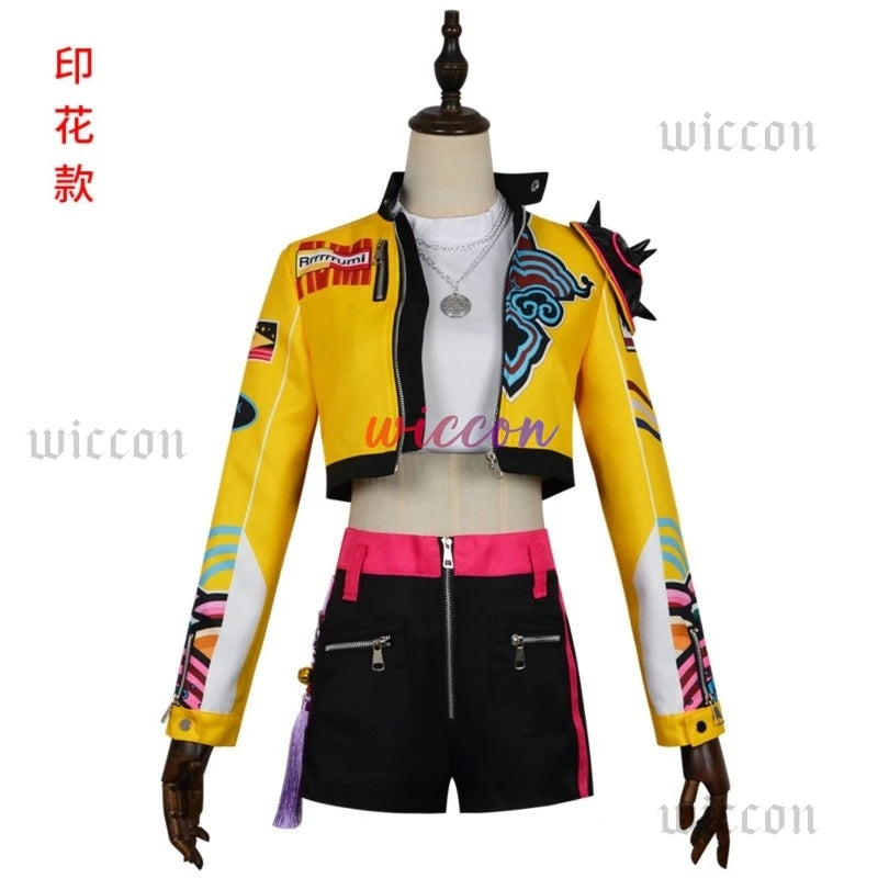 2025 Rum Cosplay KPOP Stage Outfit for Women