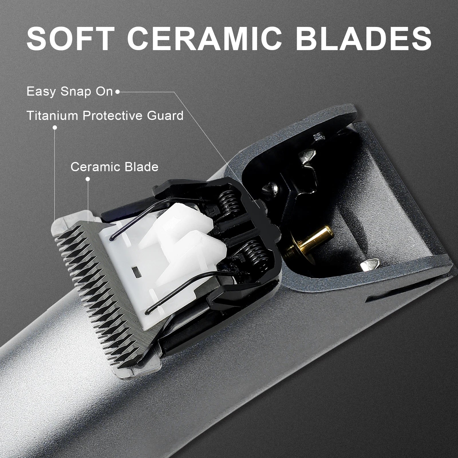 Electric Groin Hair Trimmer for Men,Body Groomer & Pubic Waterproof Hair Trimmer,Replaceable Ceramic Blade 