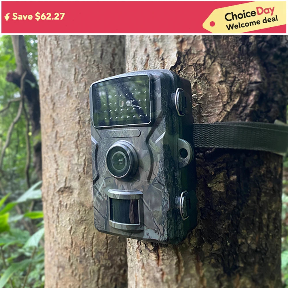 Hunting Trail Camera 16MP 1080P 940nm Infrared Night Vision Motion Activated Trigger Security Cam Outdoor Wildlife Photo Traps 