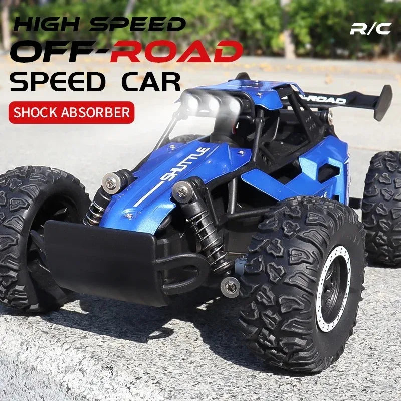 Voiture RC tout-terrain 1:16 avec lumières LED