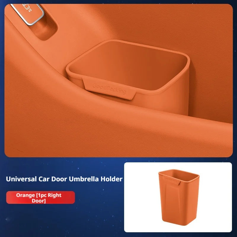 Universal Car Door Storage Box Waterproof Stain-Resistant Premium Silicone Odorless Versatile Storage Car Interior Accessories