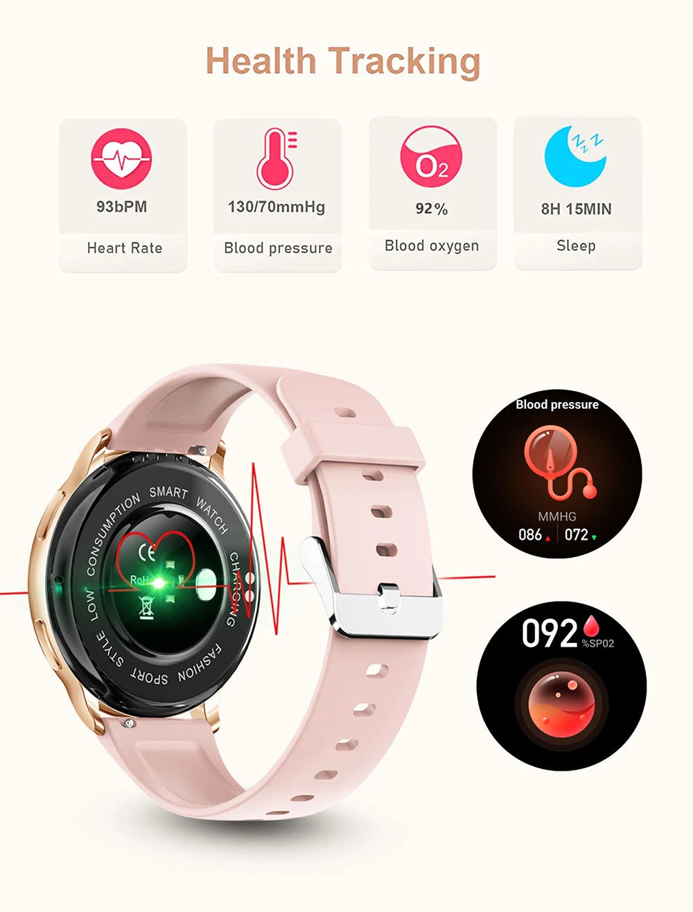 MEVADEN Bluetooth Call Smart Watch Women Custom Dial Watches Men Sport Fitness Tracker Heart Rate Smartwatch For Android IOS Y22 