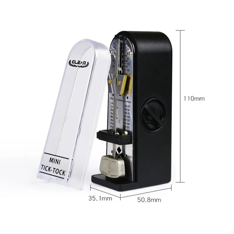 Mini Mechanical Metronome for Instrument Practice