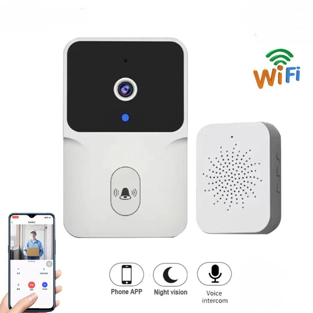 Doorbell Camera Smart Wireless 4G Video Intercom Camera Inteligente Night Vision 4.3 Inch HD Screen For Security Home Apartment