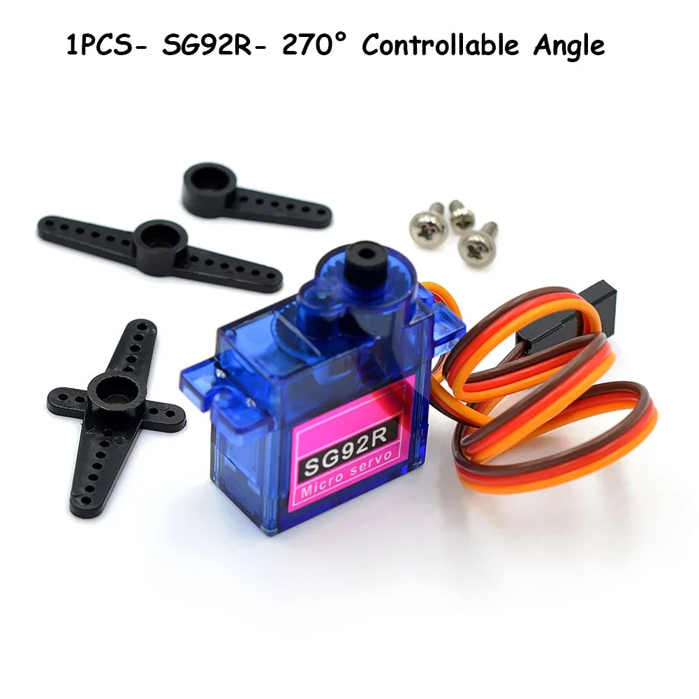 SG92R Micro Servo, Angle or Continuous-Rotation Options