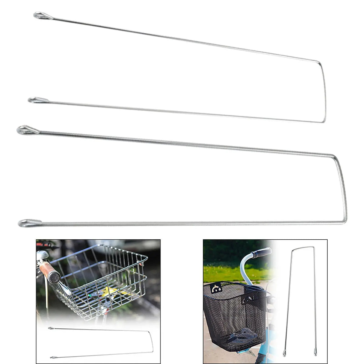 Bicycle Front Basket Support Bracket, 32/38cm