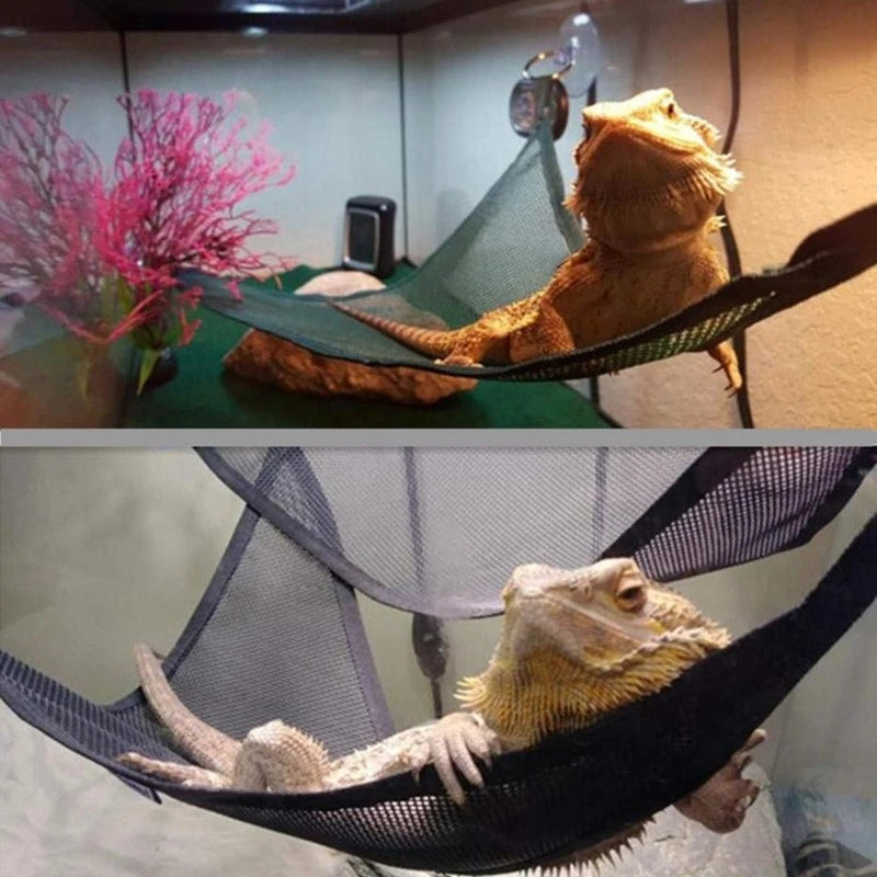 Nylon Reptile Hammock with Suction Cups