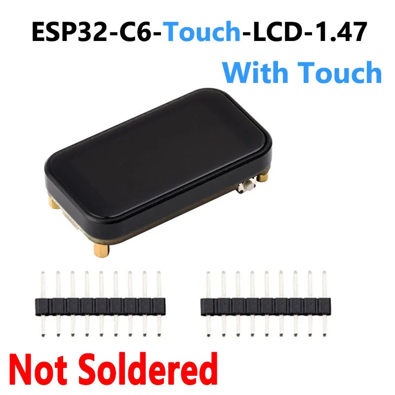 ESP32-C6 1.47-Inch Display Board - Touch Options