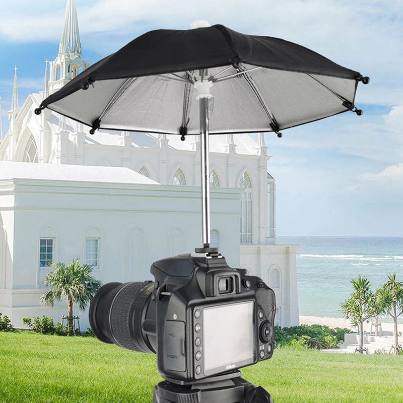 Mini Camera Umbrella - Black