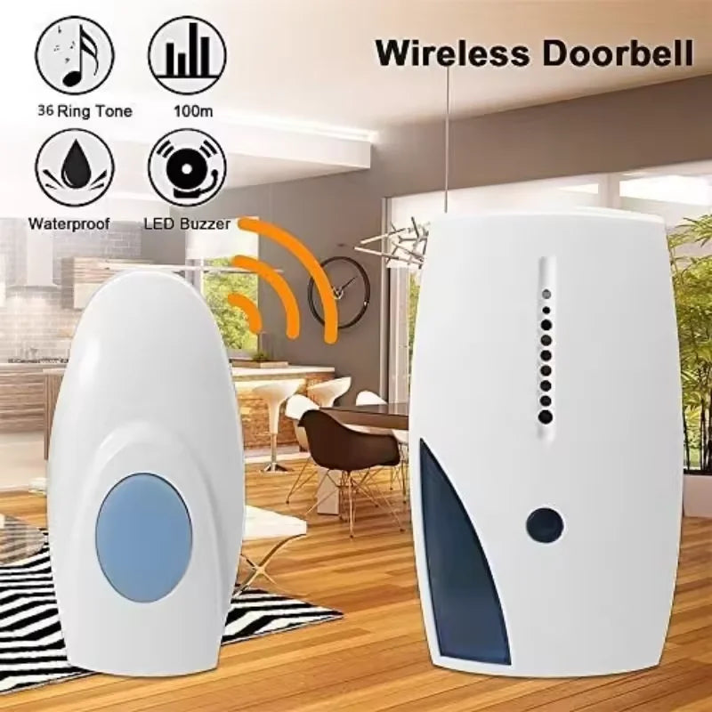 Wireless Doorbell with 36 Melodies