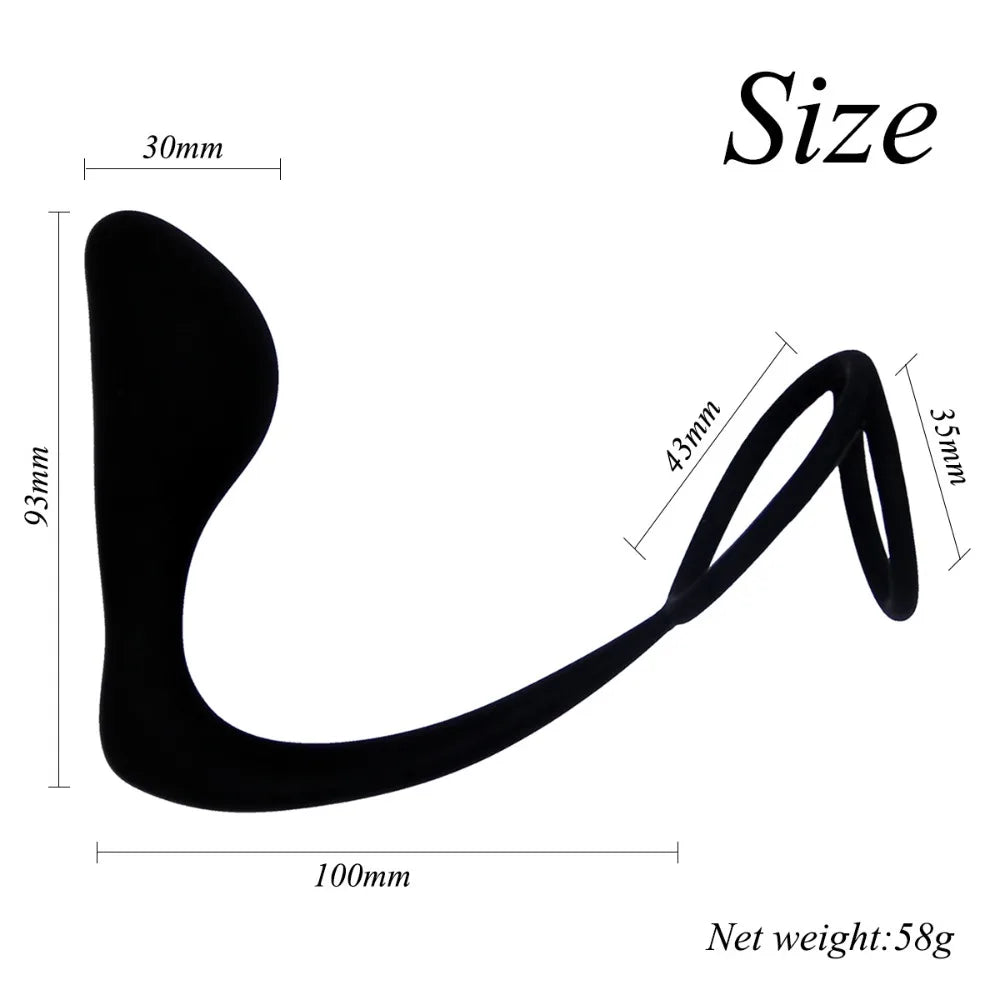 Anal Plug Male Prostate Massager Cock Ring Anal Plug Dildo G-spot Butt Plug Adult Anus Sex Toy Anal for Woman Man Gay Sex Shop 