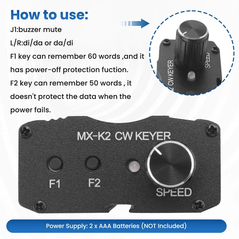DT30 CW Memory Keyer Controller