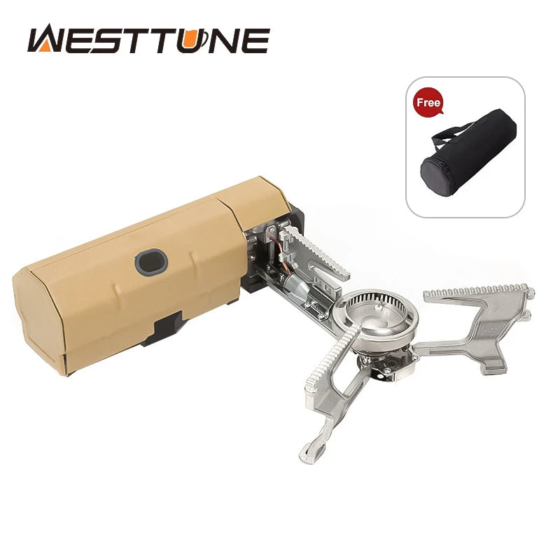 Foldable Butane Gas Stove 2670W for Camping and Travel