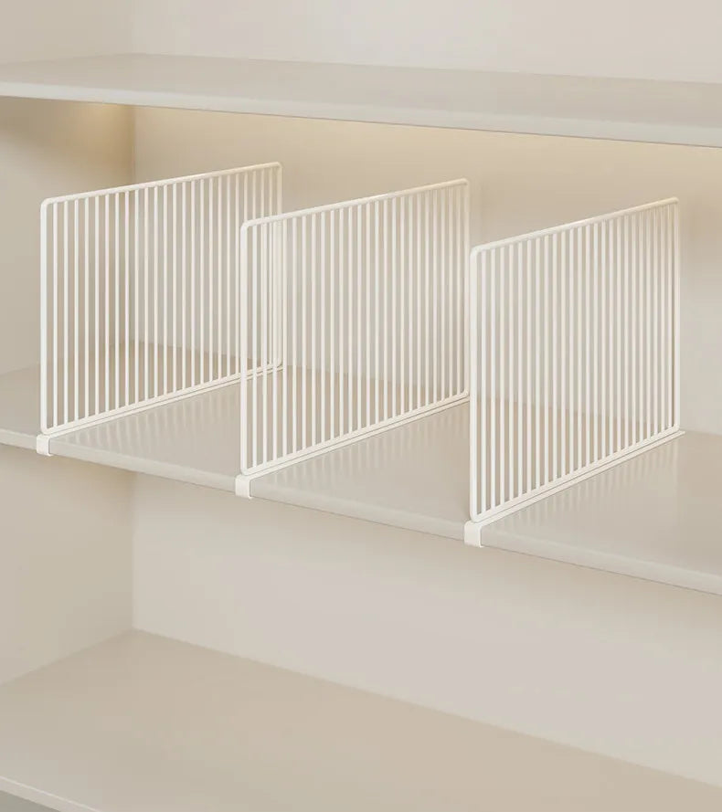 Adjustable Metal Wardrobe Shelf Dividers