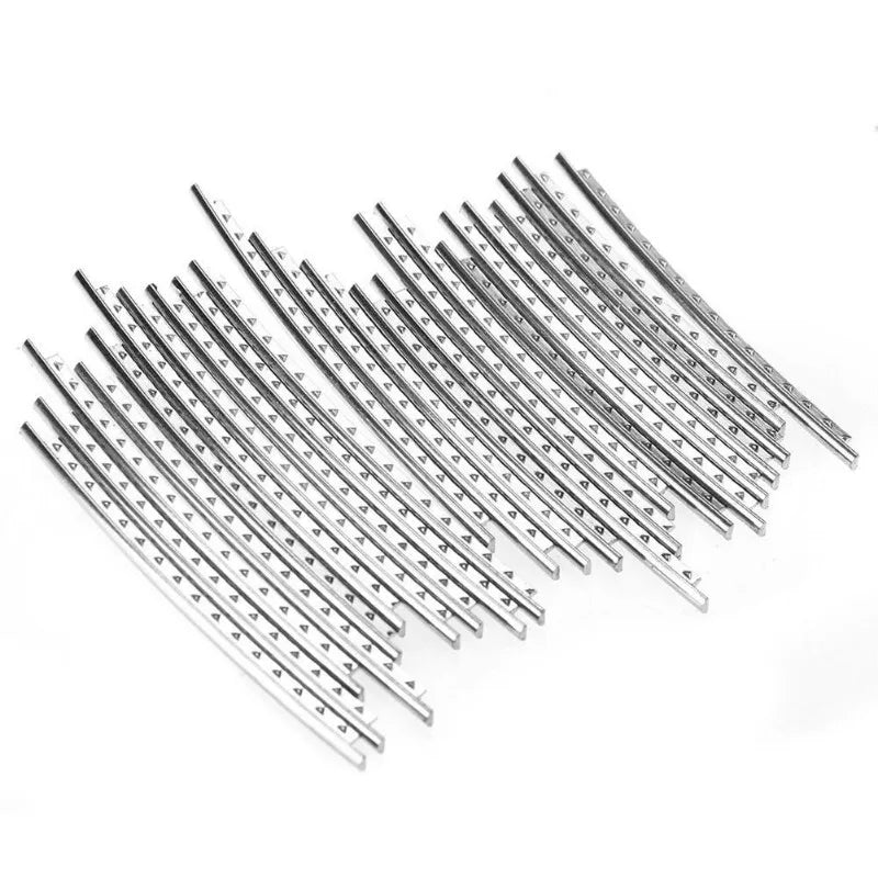 24-Piece Guitar Fret Wire Set — Four Crown Width Options