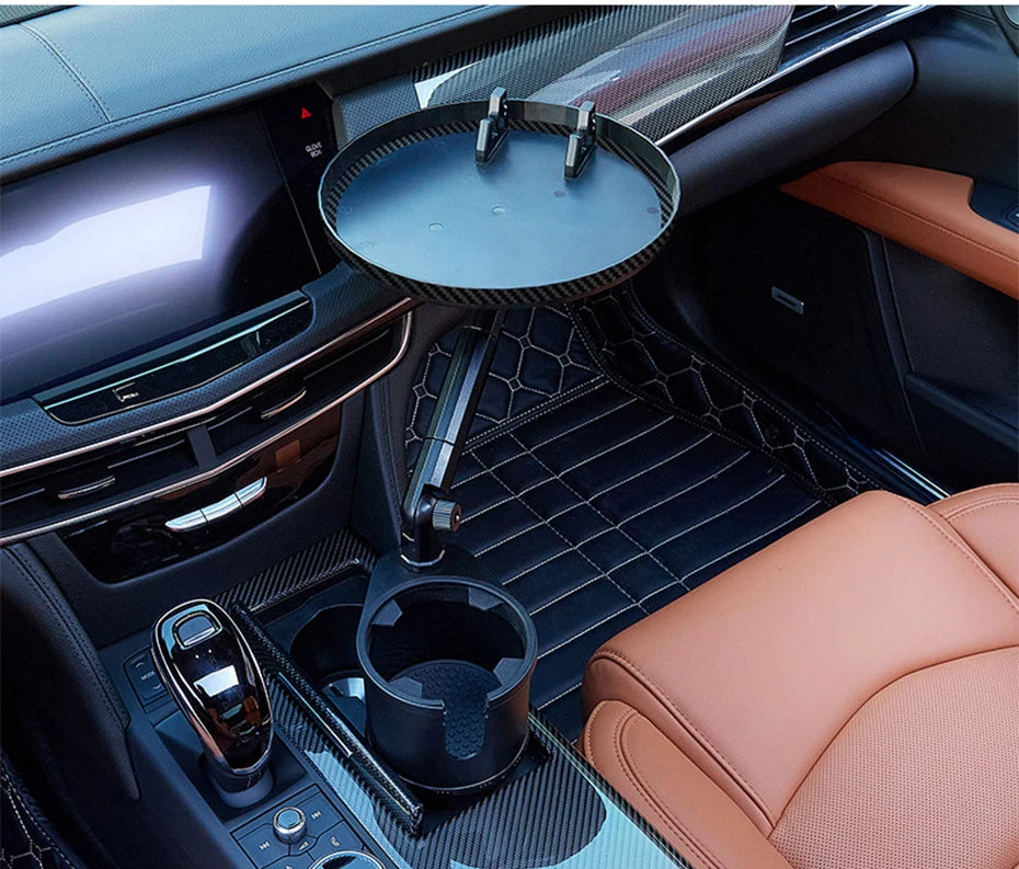 3 in 1 Car Cup Holder Extender with Tray