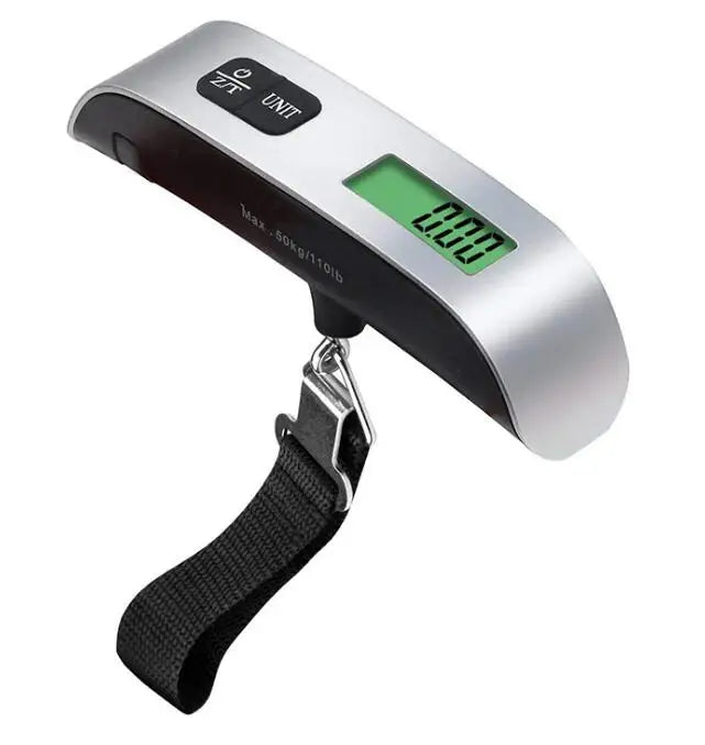 Luggage Scale 110lb 50kg Digital Handheld Portable Hanging Baggage Scale for Travel Suitcase Weight Scale 
