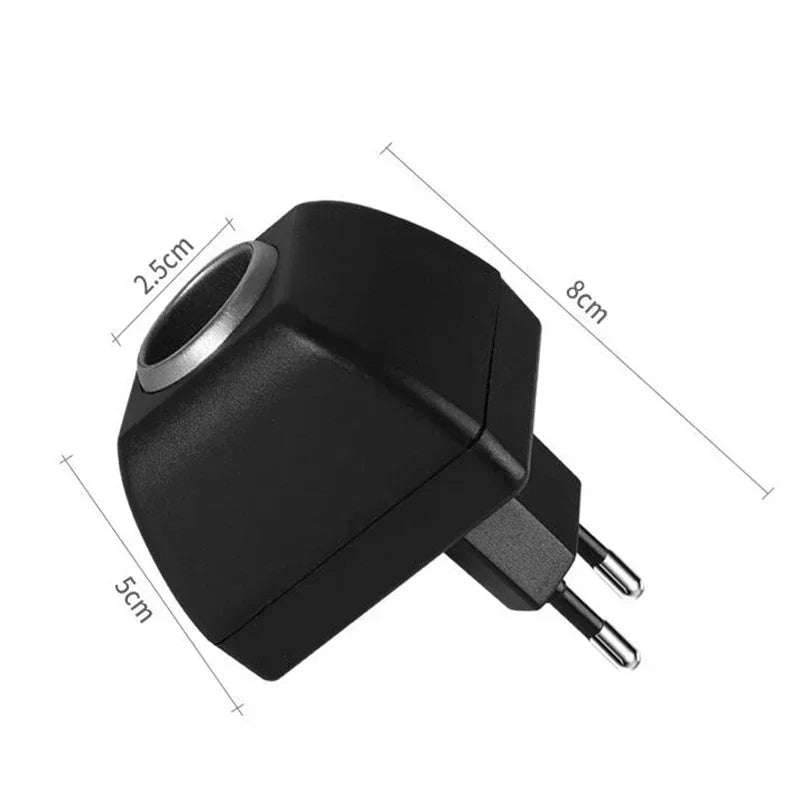 AC to 12 V Car-Socket Adapter, 500 mA