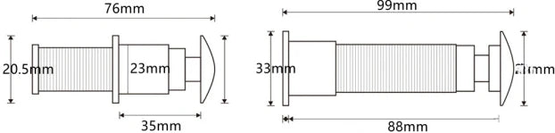 Door Eye Hole USB Camera 1080P Wide‑Angle Peephole Camera