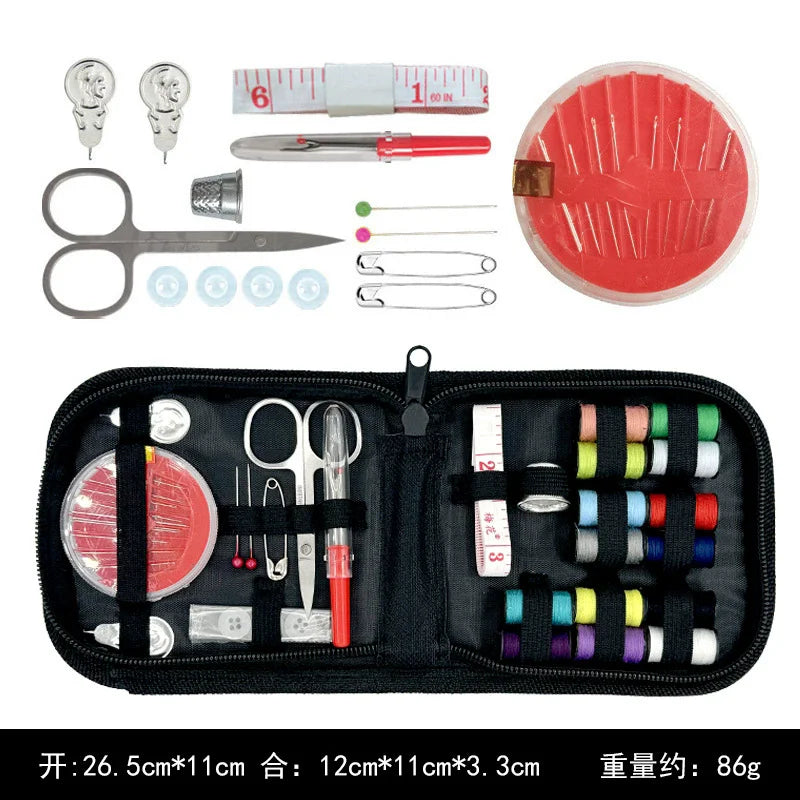 Φορητό Οικιακό Πολύλειτουργικό Σετ Ραφίματος Κουτί DIY Κέντημα Χειροτεχνία Βελόνες Ψαλίδι Σετ Ταξιδιωτικά Αξεσουάρ