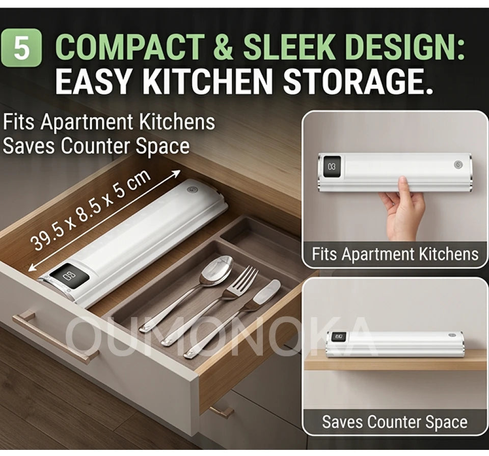 Vacuum Food Sealer - Plug Options