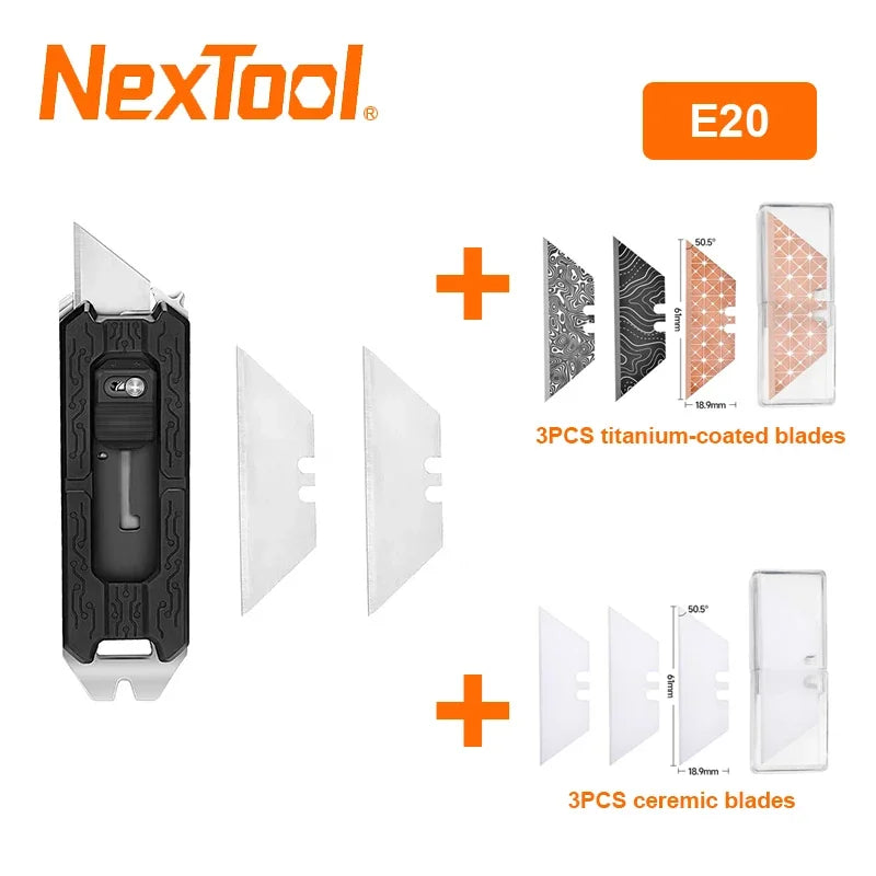 E20 Compact Utility Knife with Blade-Change System