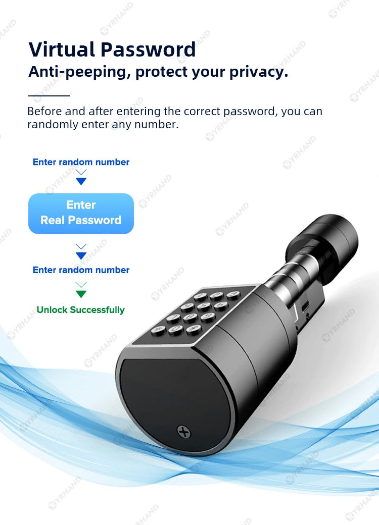 LVD11 Smart Euro-Cylinder Door Lock