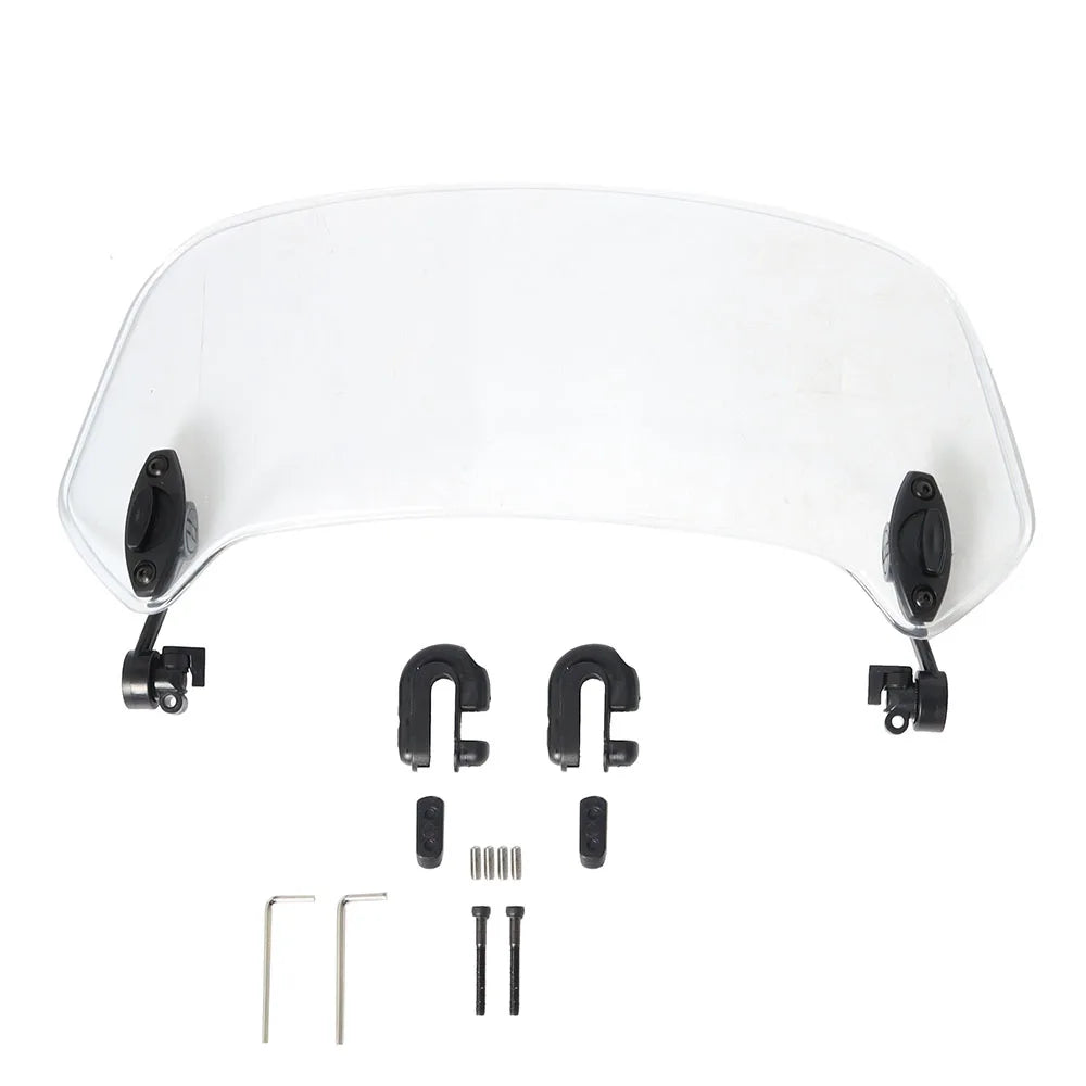 Motorcycle Windshield Extension Spoiler Windscreen Air Deflector For Suzuki VS 600 800 DL650 DL1000 DL250 V-STROM 650 1000 XT 